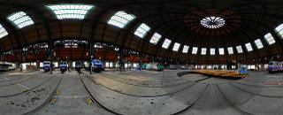 Chambéry - intérieur de la rotonde - vue à 360°