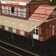 station of northern french railway - the glass canopy