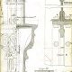 station of northern french railway - original plans