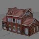station of northern french railway - application of textures