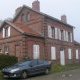 station of northern french railway - real building
