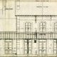 station of northern french railway - original plans