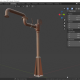 grue à eau type SEM 49 - modélisation dans Blender