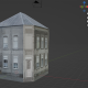Maison du Nord 11 - modélisation en cours dans Blender