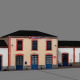 Gare de Paimpol - avancement au 3 avril 2017 - bâtiment dans Gmax