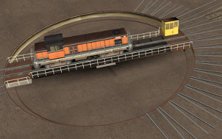 Pont tournant 27m - 1ères rotations dans le jeu Pont tournant 27m - 1ères rotations dans le jeu