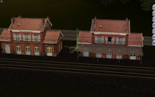 Gares 1 et 1b dans Trainz Gares 1 et 1b dans Trainz